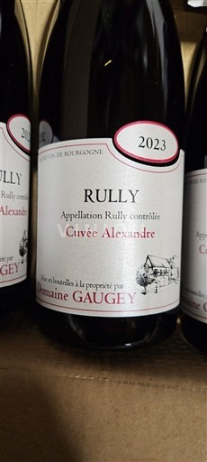 Burgundia Rully Domaine GAUGEY Alexandre 2023