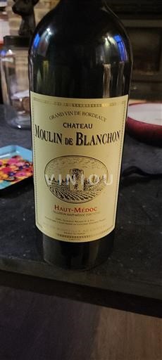 Bordeaux Haut-Médoc Cru Bourgeois Château Moulin de Blanchon 2013