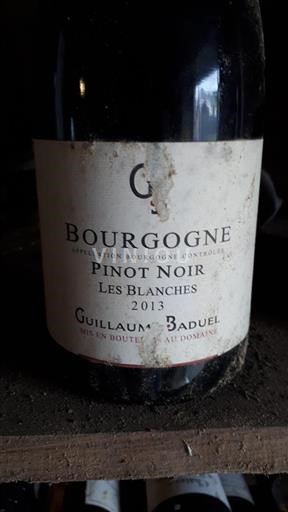 Borgoña Guillaume Baduel Les Blanches 2013