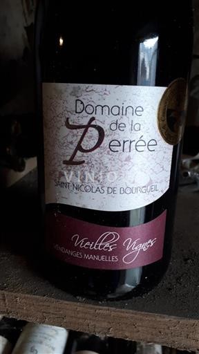 Loirevallei Saint-Nicolas-De-Bourgueil Domaine La Perrée Vieilles Vignes Niet-geïntegreerd
