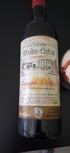 Bordeaux Puisseguin-saint-émilion Château Moulins-Listrac 2000