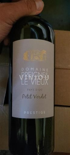 Languedoc-Roussillon Pays d'Oc Domaine Preignes Le Vieux Petit Verdot 2022