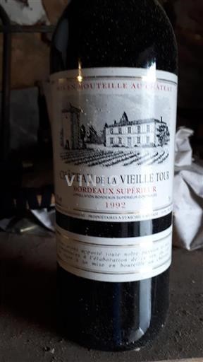 Bordeaux Bordeaux supérieur Château La Vieille Tour 1992