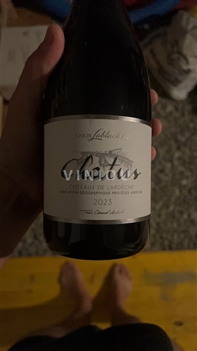Alps and Rhodanian Region Coteaux de l'Ardèche Cave de Lablachère Chatus 2023