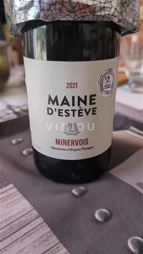 Langvedok Minervois Maine Estève 2021