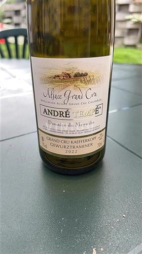 Alsace Ikke specificeret Grand Cru André Tempé Domaine du Meywih 2022