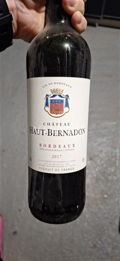 Bordeaux Château Haut-Bernadon 2017