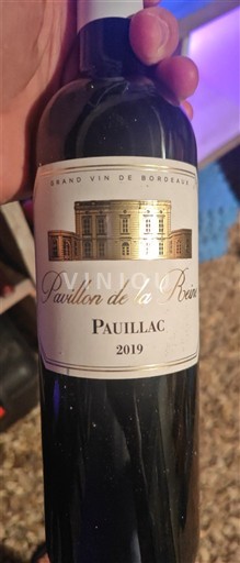 Bordeaux Pauillac Pavillon de la Reine 2019