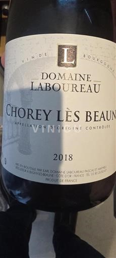Borgogna Chorey-lès-Beaune Domaine Laboureau 2018