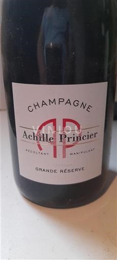 Champaña Champán Achille Princier Grande Réserve Sin añada