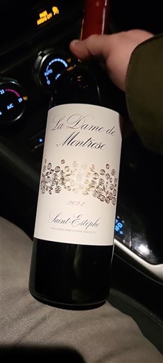 Bordo Сен-Тестеф Château Montrose La Dame de Montrose 2022