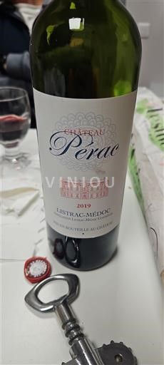 Bordeaux Listrac-Médoc Château Pérac 2019