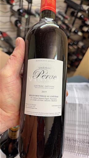 Bordeaux Listrac-Médoc Château Pérac 2019