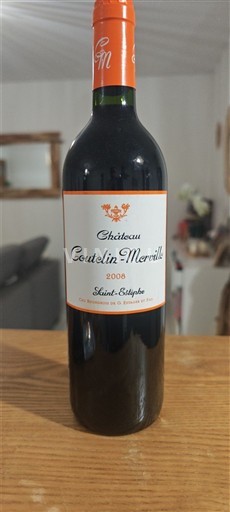 Bordeaux Saint-Estèphe Château Coutelin-Merville 2008