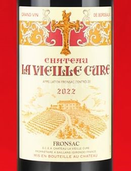 Bordeaux Fronsac Château La Vieille Cure 2022