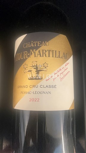 Bordeaux Pessac-Léognan Château Latour-Martillac 2022