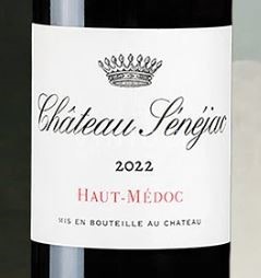 Burdeos Haut-Médoc Château Sénéjac 2022