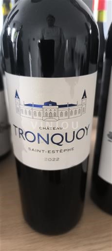 Bordeaux Saint-Estèphe Château Tronquoy 2022