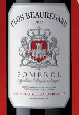 Bordeaux Pomerol Clos Beauregard 2022