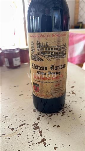 Bordeaux Saint-Émilion Grand Cru Grand Cru Château Casteau Côtes Daugay 1990