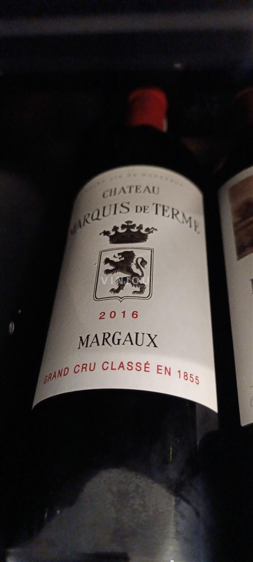 Burdeos Margaux Grand Cru Château Marquis de Terme 2016