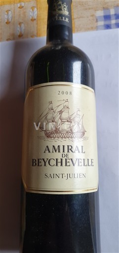 Бордо Сен-Жюльєн Château Beychevelle Amiral de Beychevelle 2008