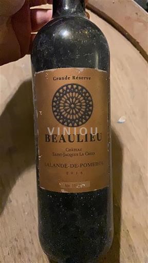 Burdeos Lalande-de-Pomerol Château Saint-Jacques La Croix Grande Réserve 2016