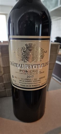 Bordeaux Pomerol Château Feytit-Clinet 2017