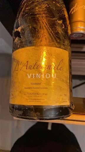 Valle della Loira Touraine Rousseau Frères L'Automnale 2022