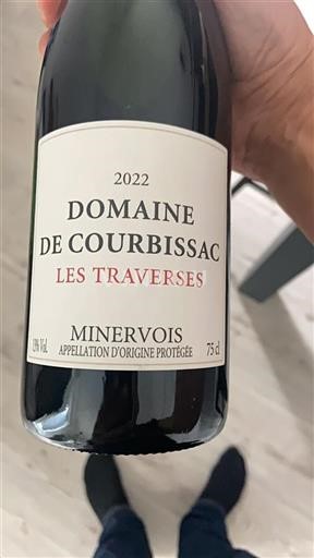 Linguadoca Minervois Domaine Courbissac Les Traverses 2022