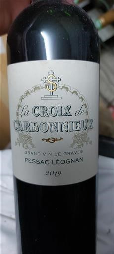 Bordeaux Pessac-Léognan Château Carbonnieux La Croix de Carbonnieux 2019