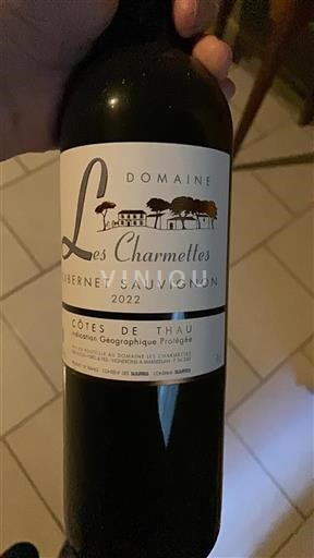 Languedoc-Roussillon Côtes de Thau Domaine Les Charmettes Cabernet Sauvignon 2022