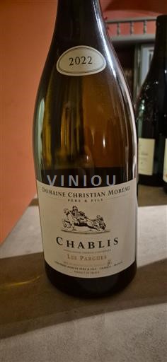 Borgoña Chablis Domaine Christian Moreau Père & Fils Les Pargues 2022