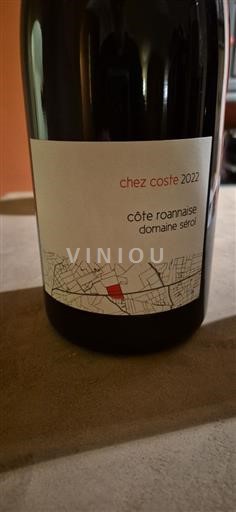 Loiretal Côte Roannaise Domaine Sérol chez coste 2022
