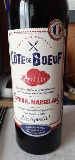 Languedoc și Roussillon Vin de Pays d'Oc Gourmet Père & Fils Côte de bœuf 2024