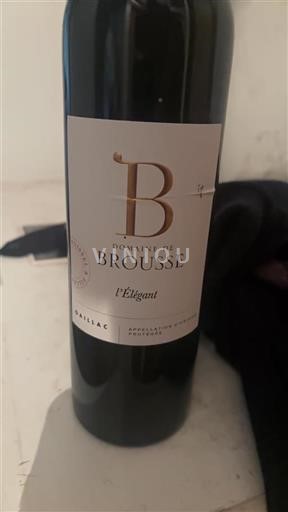 Sudoeste Gaillac Domaine Brousse l'Élégant 2022