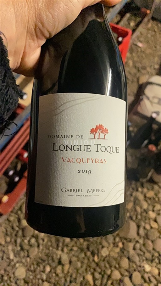 Rhônedalen Vacqueyras Domaine Longue Toque 2019