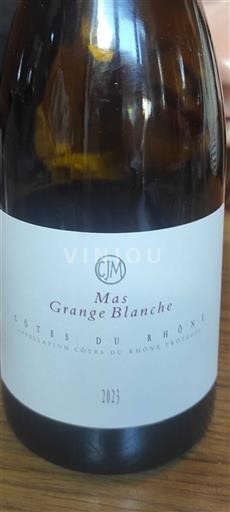 Rhônedalen Côtes du Rhône Mas Grange Blanche 2023