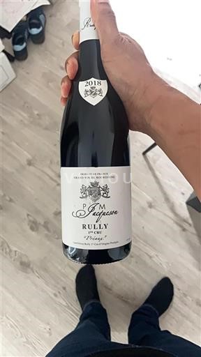 Borgoña Rully Premier Cru Domaine P. & M. Jacqueson Préaux 2018