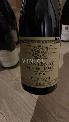 Бургундія Сантене Premier Cru Louis Jadot Clos de Malte 2020