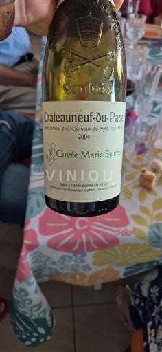 Rhônetal Châteauneuf-du-Pape Henri Bonneau & Fils Marie Beurrier 2004