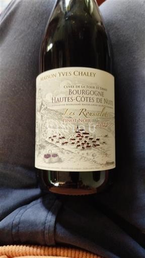Burgundija Hautes Côtes de Nuits Maison Yves Chaley Les Rousselots 2022