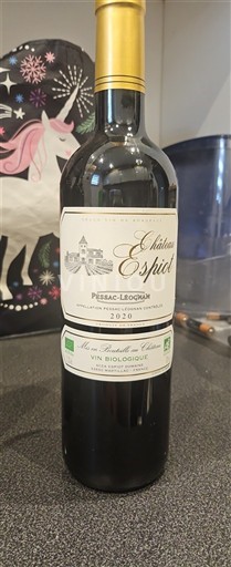 Bordeaux Pessac-Léognan Château Espiot 2020