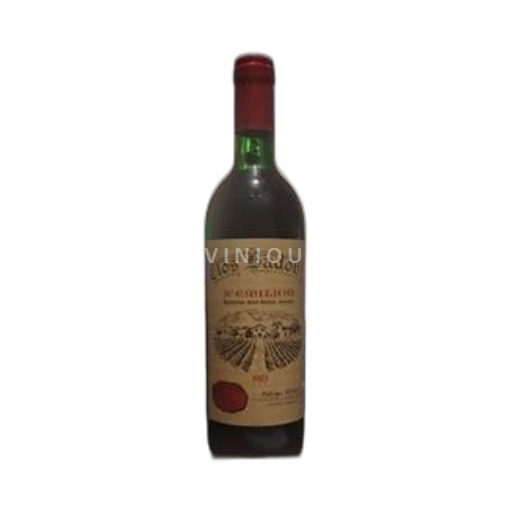 Vin Rouge sec CLOS BADON 1983 France Bordeaux Saint-Émilion AOC