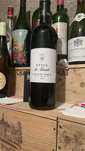 Burdeos Lalande-de-Pomerol Baron de Viaud 2020