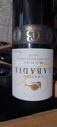 Burdeos Médoc Grand Cru Bourgeois Château Labadie 2018