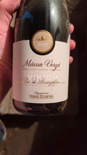 Borgogna Mâcon e Mâcon-Villages Vignerons des Terres Secrètes 2019