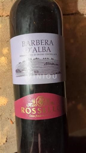 Piedmont Wines Barbera d'Alba Rossello 2020