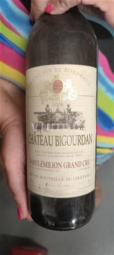 Bordeaux Saint-Émilion Grand Cru Château Bigourdan 2004