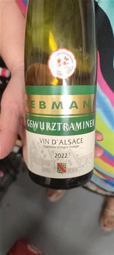 Alsace Grand Cru Rebmann Gewurztraminer 2022